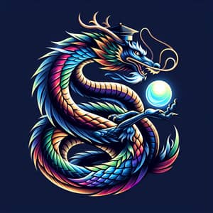 Majestic Dragon Logo | Emblematic Brand Identity