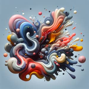Abstract Surprise - Fluid Shapes & Colors