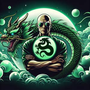 Shenlong Dragon Logo of Master Roshi