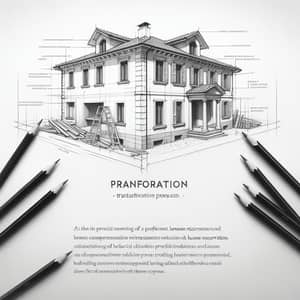 Home Renovation Sketch in Lucca Style | Expert Company Demo