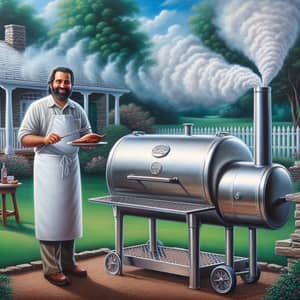 Deep South Smoker - Southern Backyard BBQ Ambience