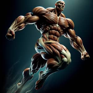 Dynamic Superhuman with Massive Muscles - Strength Personified