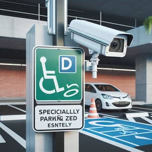 Special Needs Parking with Advanced Camera Monitoring