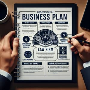 Professional Law Firm Business Plan Template | Services & Strategies
