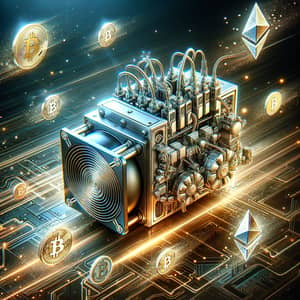 Advanced Cryptocurrency Mining Machine | Bitcoin, Ethereum Mining