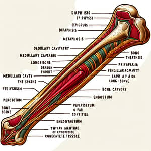 Detailed Long Bone Diagram: Parts and Structure Explained