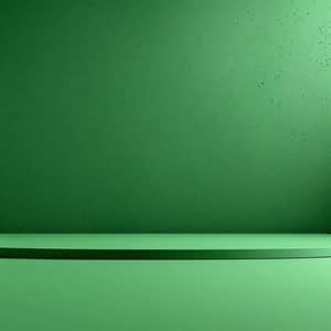 Minimalistic Green Stage Background
