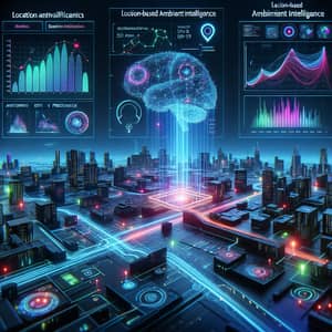 Futuristic Predictive Analytics Visualization | Urban Ambient Intelligence