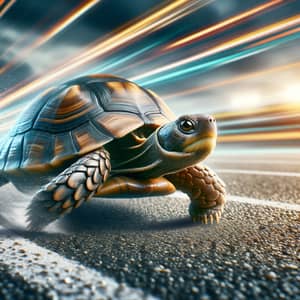 Fast Running Turtle - Hızlı Koşan Kaplumbağa