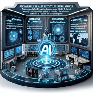 AI Odyssey: Innovative Game with GPT-4 AI Model