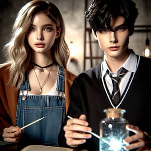 Hope Mikaelson and Tom Riddle: Magical Experiments and Mystery