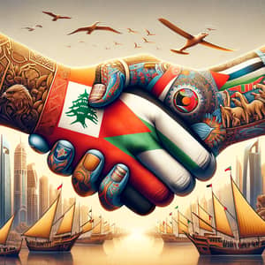 Unity & Cooperation: Diverse Nations Artwork