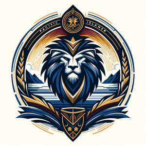 Regal Pacific Islander Empire Emblem: Strength & Power of Patriarchy