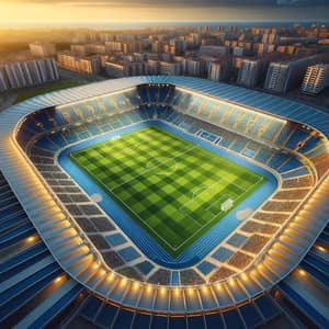 Vibrant Celta de Vigo Football Stadium | Spectators Await