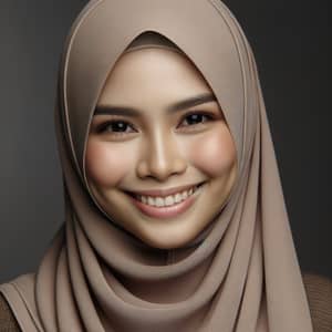 Radiant Muslim Malay Woman | Age 20-35 | Joyful Smile