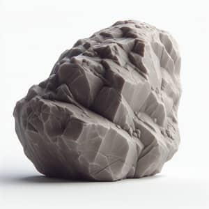 Detailed Sculpture of Irregular Rock | 3D Animation Style