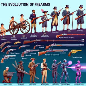 Evolution of Firearms: From Ancient Cannons to Futuristic Laser Weapons