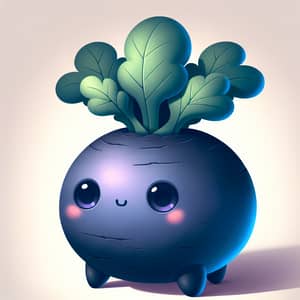 Real Life Oddish – Friendly Plant Creature with Expressive Eyes