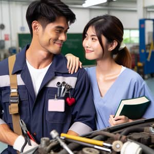 Filipino Automotive Instructor and Singaporean Nursing Student