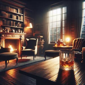 Whiskey in Da House: Cozy Room Vibes