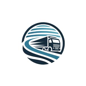 Transportation Company Logo Design with Mobility and Speed Elements