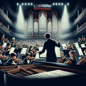 Enthralling symphony by child musicians and professional pianist