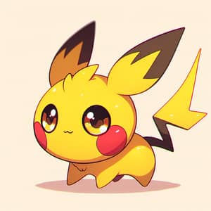 Pikachu - Cute Yellow Cartoon Creature