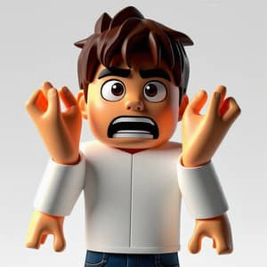 Roblox Character Expressing Emotions | Online Avatar