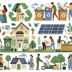 Simple Eco-Friendly Actions for Sustainable Future