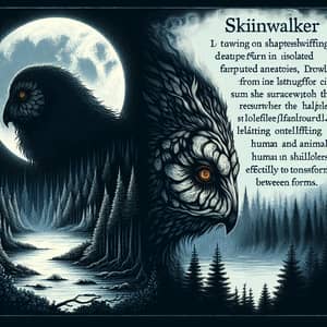 Eerie Skinwalker: Mysterious Shapeshifting Creature