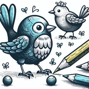Draw a Bird - Learn How to Sketch Beautiful Birds