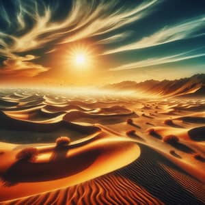 Abstract Desert Landscapes Art | Dream-like Interpretation