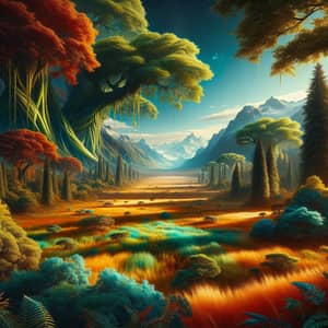 Breathtaking Wilderness & Vibrant Colors - Natural World Symphony