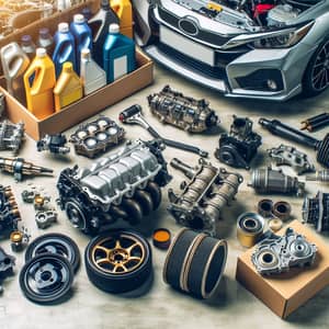 Quality Car Parts & Motor Oils - Auto Components Shop