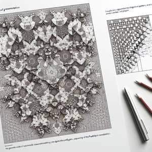 Intricately Designed Hand-Drawn Tessellation | Aesthetic & Complex Patterns