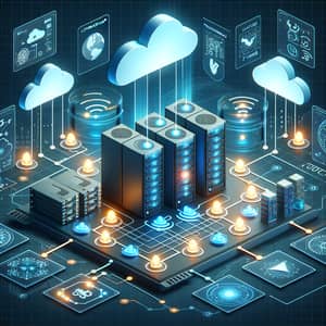 Cloud Computing Architecture Design with Data Servers and Security Measures