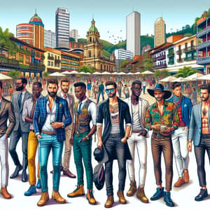 Male Fashion Diversity in Medellin, Colombia | Vibrant Styles