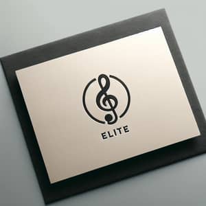 Elegant Crotchet Symbol Logo Design | ELITE Brand