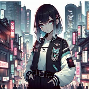 Tokio Revengers Girl - Anime Style Urban Aesthetics