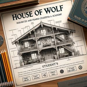 House of Wolf Interior Floor Plan | Viking Style Quarters