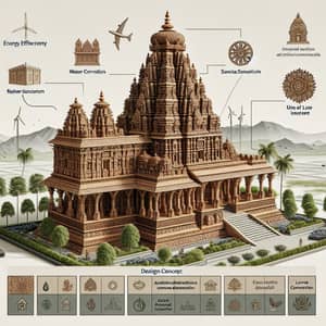 Sustainable Building Design Inspired by Ancient Hindu Temple Architecture
