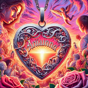 Profound Affection for Arianna - Love Symbol Artwork