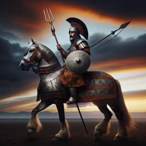 Sarmatian Warrior in Ancient Iranian Society
