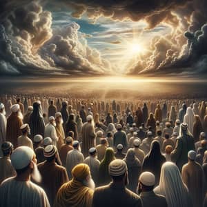 Islamic Day of Judgment Artistic Concept