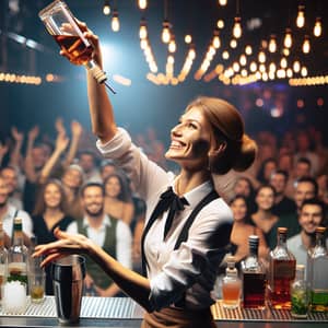 Professional Flair Bartending Show | Expert Female Bartender