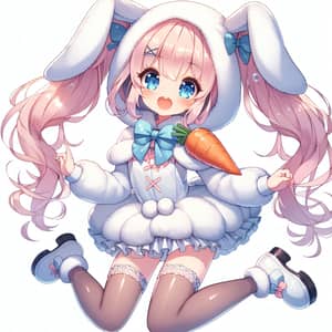 Adorable Anime Girl in Bunny Suit | Characters Cosplay