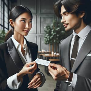 Professional Business Card Exchange Etiquette for Networking Events