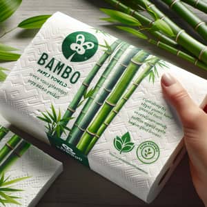 Eco-Friendly Bamboo Paper Towels | Soft & Sustainable
