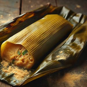 Plump & Steamy Banana Leaf Tamale | Authentic Mexican Cuisine