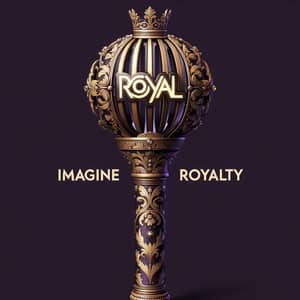 Royal Kpop Lightstick | Intricate Design for Royalty Fans
